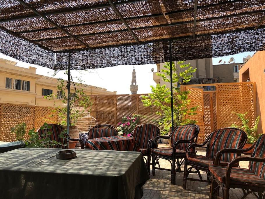 Apartment On A Rooftop In Downtown, El Cairo Exterior foto